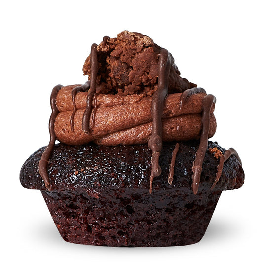 Chocolate Fudge Brownie Cupcake