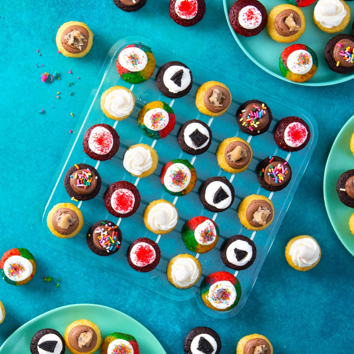 Gluten-Free Pisces Cupcakes 25-Pack