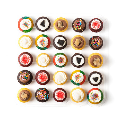 Image of the Gluten Free Cupcakes 25-Pack cupcake assortment