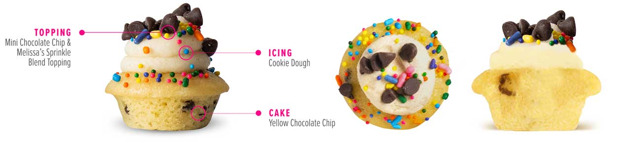 Deconstructed Cookie Dough Cupcake