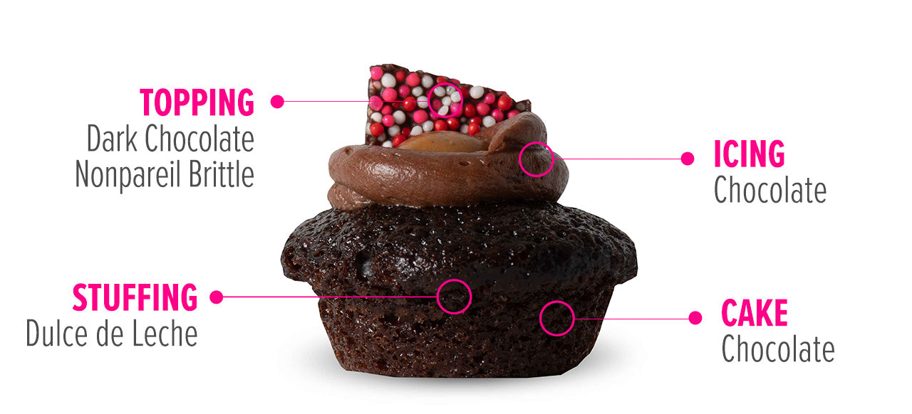 Salty Chocolate Caramel Cupcake