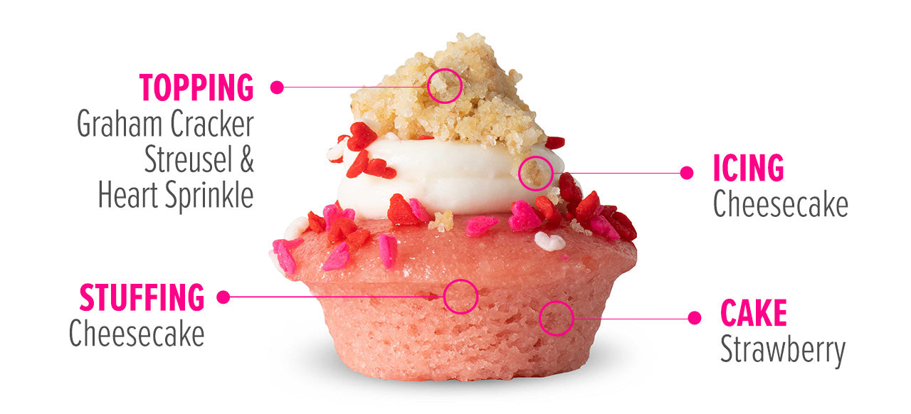 Strawberry Cheesecake Cupcake