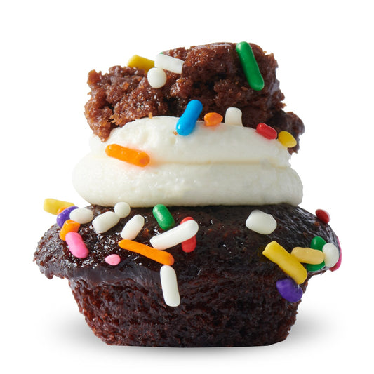 Brownie Cheesecake Cupcake