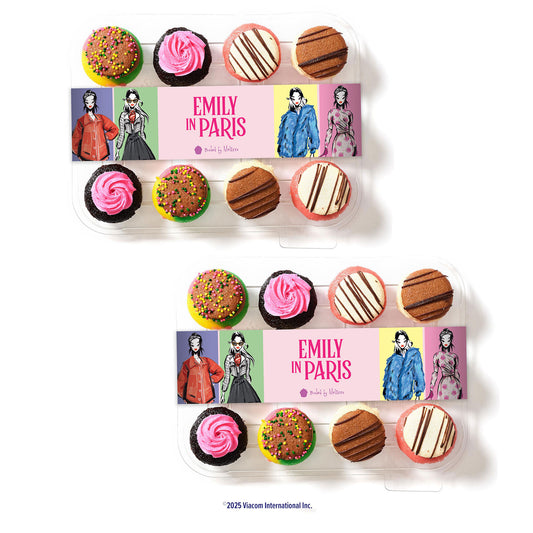 Emily in Paris Cupcake 12-Pack (Bundle of 2)