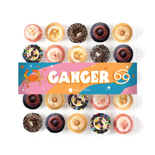 Image of the VEGAN CANCER cupcake assortment