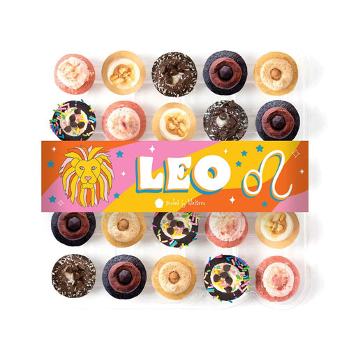 Image of the VEGAN LEO cupcake assortment