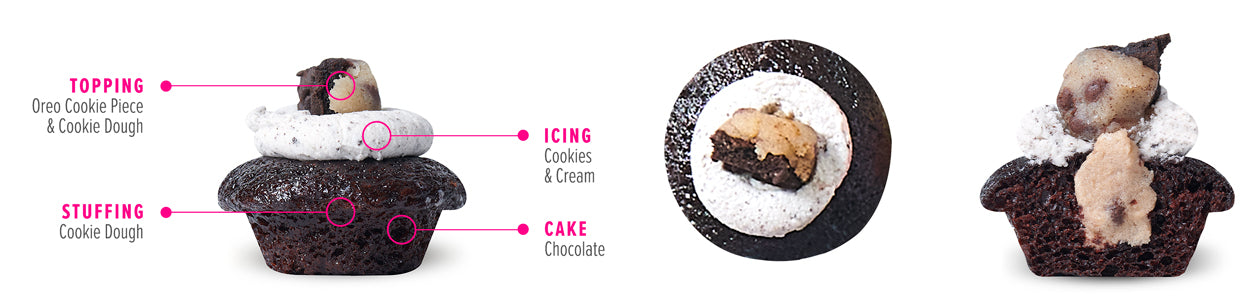 Double Cookie Cupcake