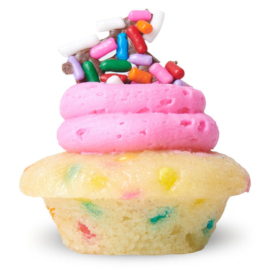 Rainbow Crunch Cupcake