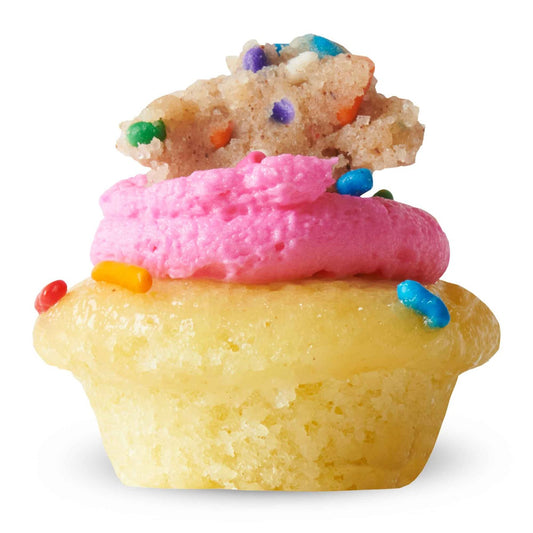 Rainbow Sprinkle Babka Cupcake