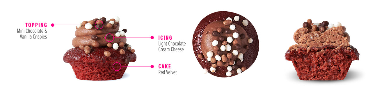 Chocolate Red Velvet Crunch