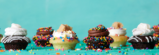 Bite-Size Mini Cupcakes