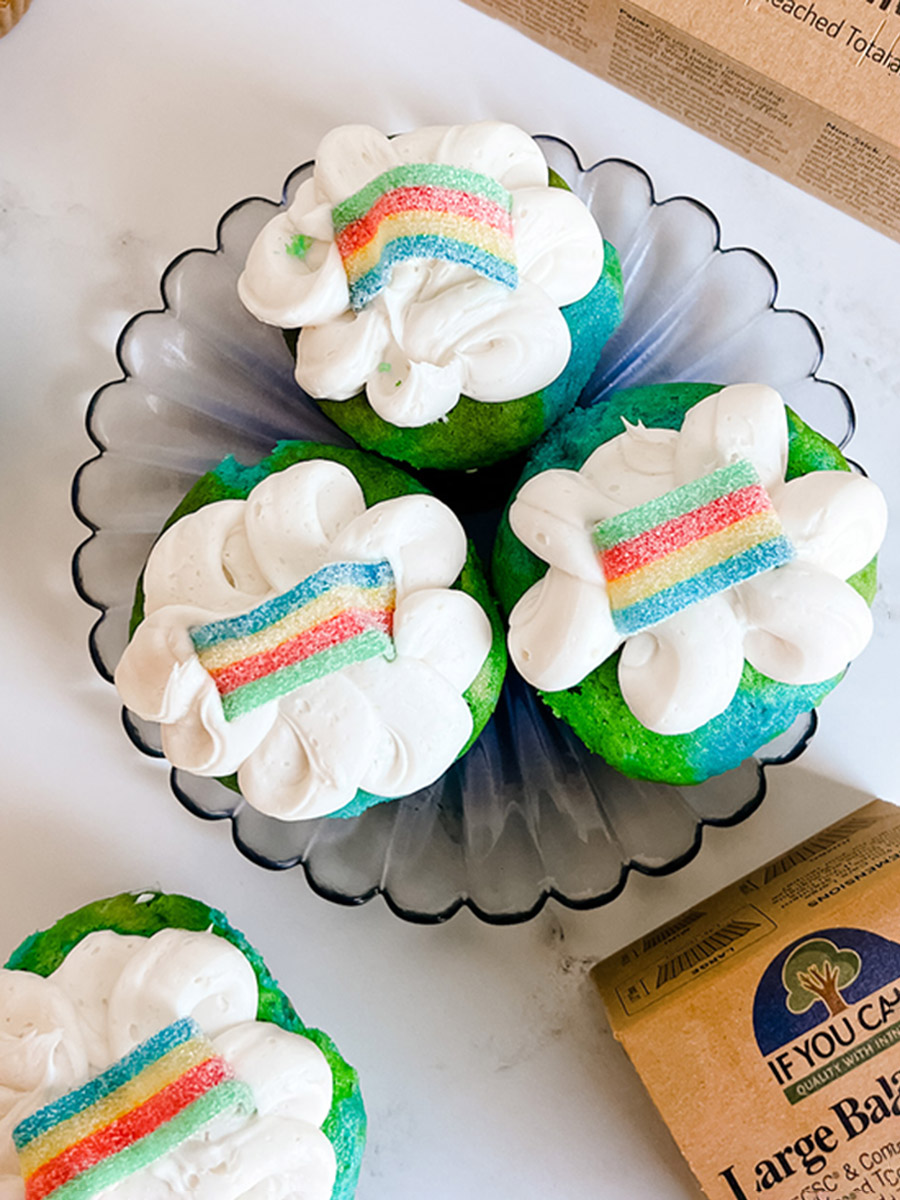 earth day cupcakes