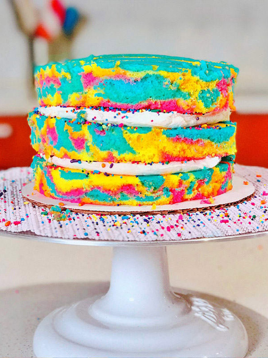 Tie-Dye Birthday Party - Baked by Melissa