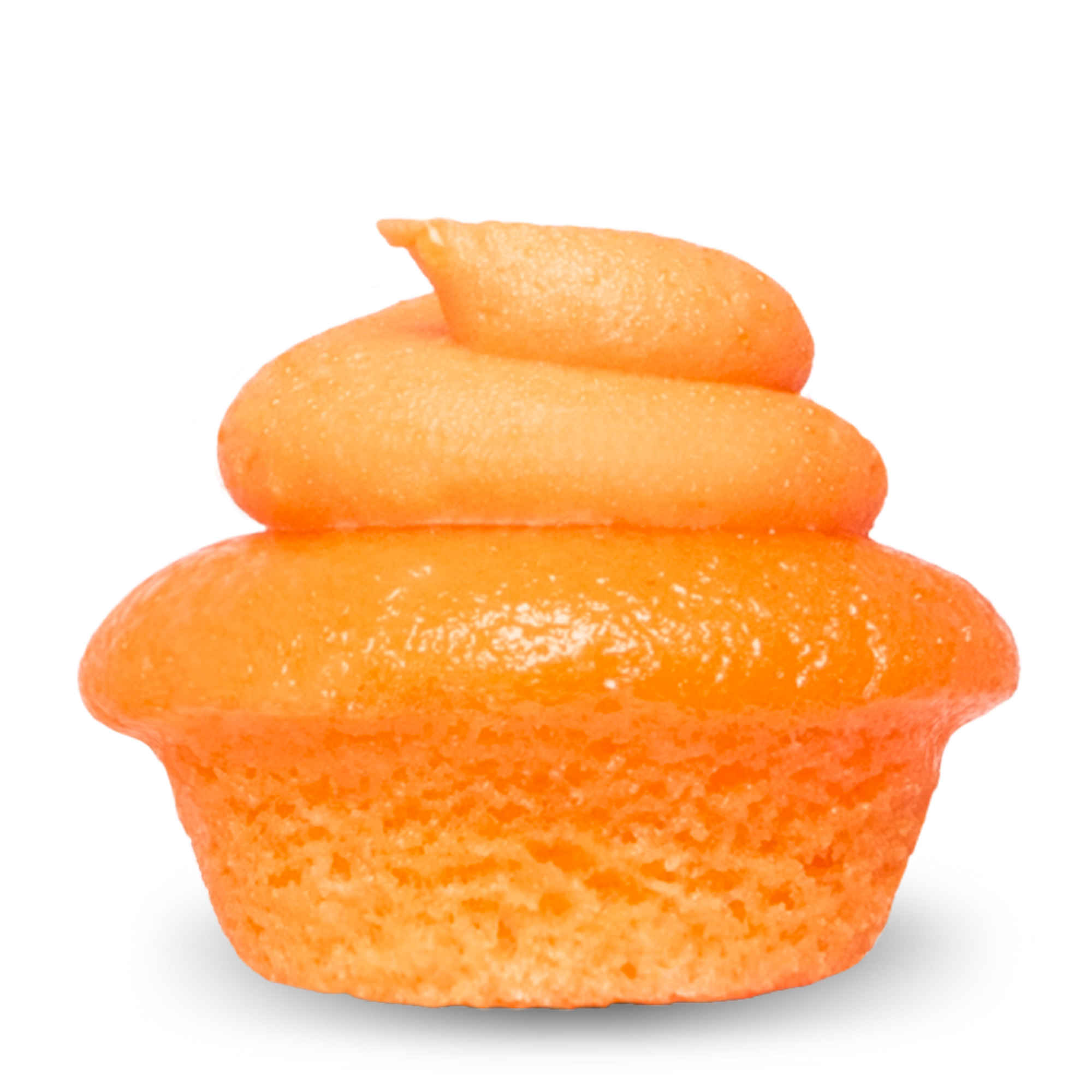 Pride Orange Vanilla Cupcake