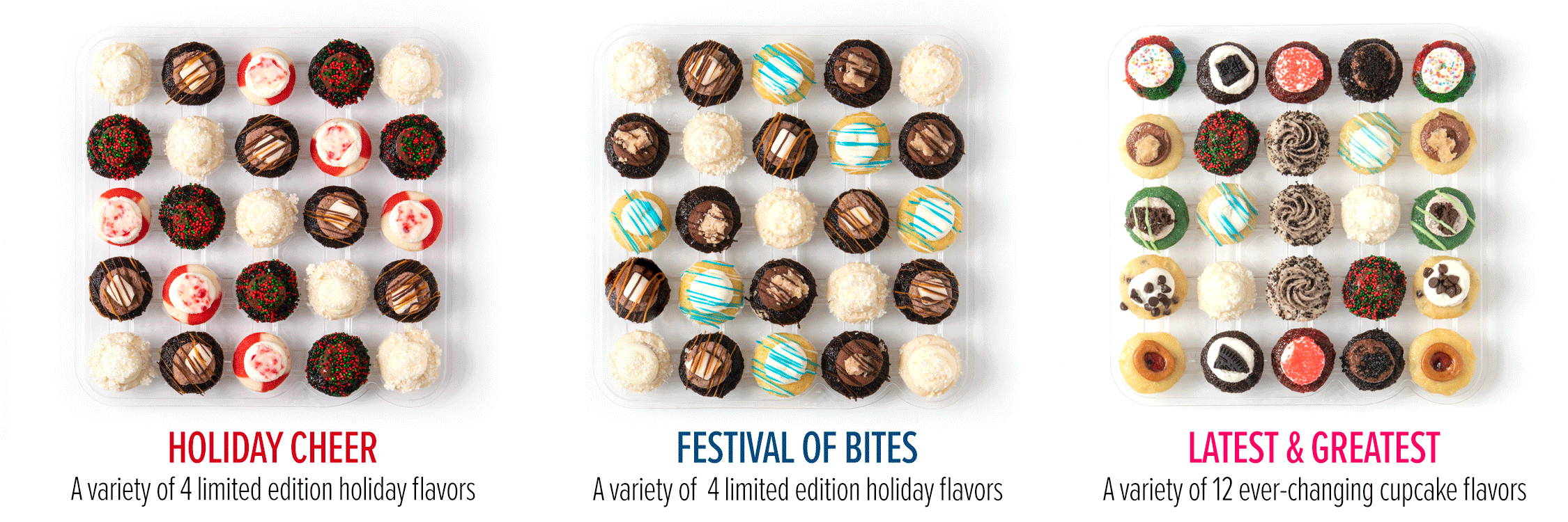 Baked By Melissa's delicious assortments make the perfect holiday gift for employees and clients