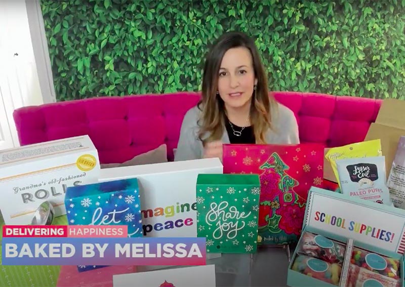 ABCAustinHoliday2020-Video Lifestyle & Gift-Giving expert Jennifer Munoz shares Baked by Melissa cupcakes as a perfect option to send for anyone who wants to deliver happiness to a loved one.