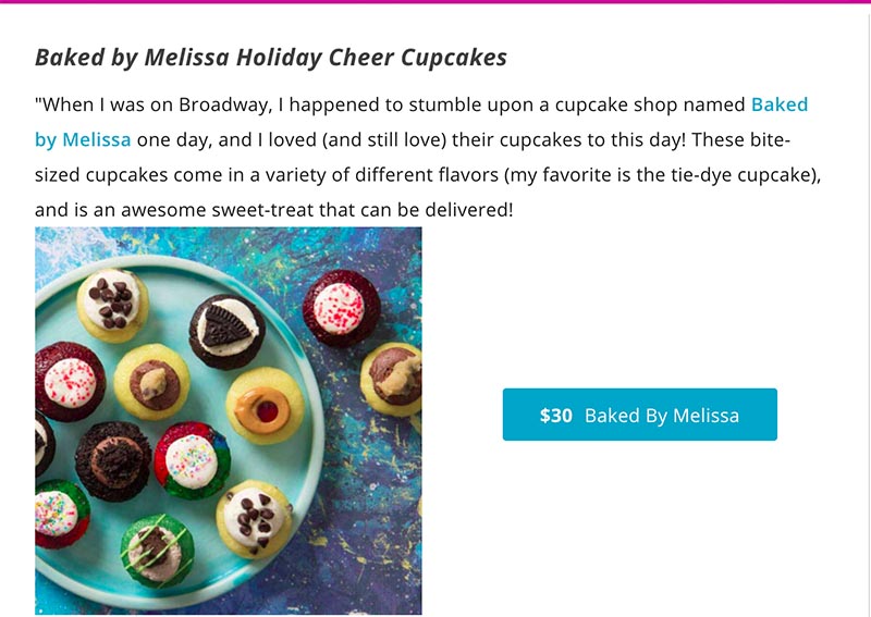 E!OnlineHolidayGiftGuide2020-Article Baked By Melissa's Cupcakes Will Make a Perfect Gift This Holiday