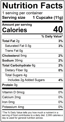Nutrition Label