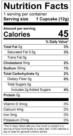 Chocolate Creme Egg Label